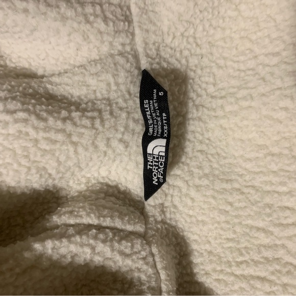The Northface jacket trunk lined with fleece grey size xxs or 5 - Picture 4 of 6